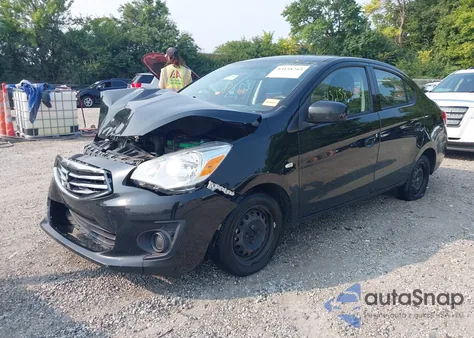 2017 Mitsubishi Mirage G4 Es z USA, uszkodzony, nr VIN ML32F3FJ8HHF12777